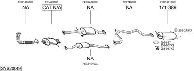 BOSAL SYS20049