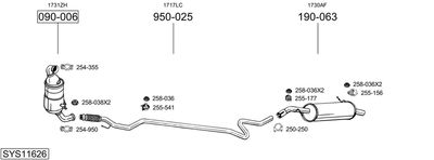 BOSAL SYS11626