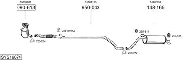 BOSAL SYS16874