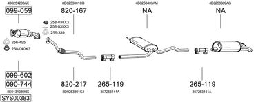 BOSAL SYS00383