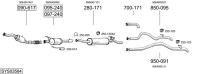 BOSAL SYS03584