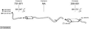 BOSAL SYS05805