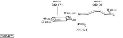 BOSAL SYS14478