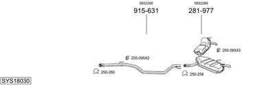 BOSAL SYS18030
