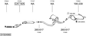 BOSAL SYS04968