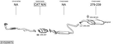 BOSAL SYS20875