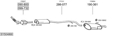 BOSAL SYS04868
