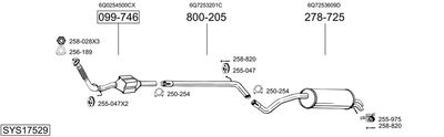 BOSAL SYS17529