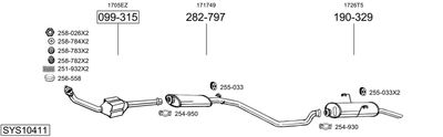 BOSAL SYS10411