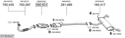 BOSAL SYS03047