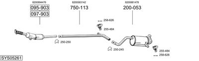 BOSAL SYS05261