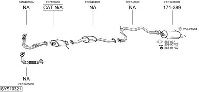 BOSAL SYS10321