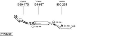BOSAL SYS14991 BOSAL SYS14991