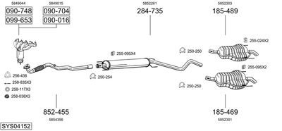 BOSAL SYS04152