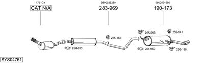 BOSAL SYS04761