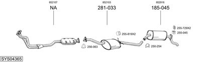 BOSAL SYS04365
