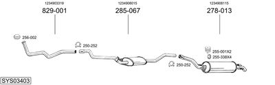 BOSAL SYS03403