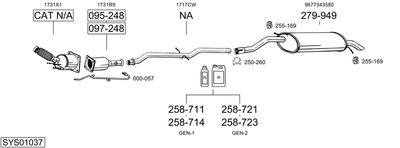 BOSAL SYS01037