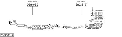 BOSAL SYS00612