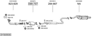 BOSAL SYS05930