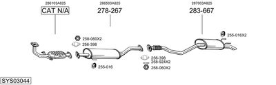 BOSAL SYS03044