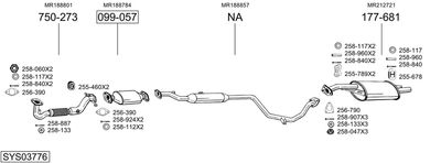 BOSAL SYS03776