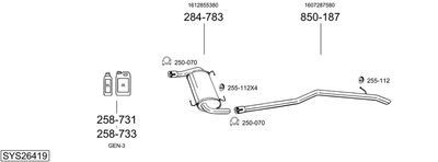 BOSAL SYS26419