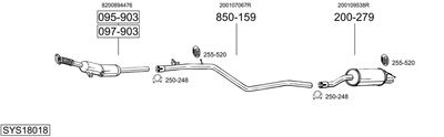 BOSAL SYS18018