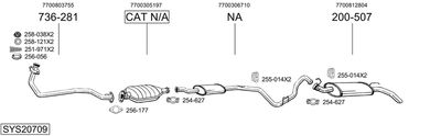 BOSAL SYS20709 BOSAL SYS20709