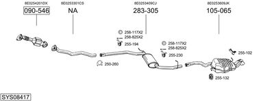 BOSAL SYS08417