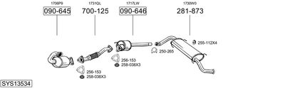 BOSAL SYS13534