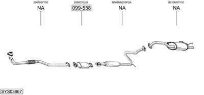 BOSAL SYS03967