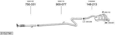 BOSAL SYS27981 BOSAL SYS27981