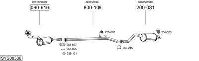BOSAL SYS08386