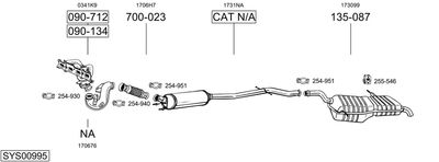 BOSAL SYS00995