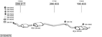BOSAL SYS04876
