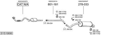 BOSAL SYS10690