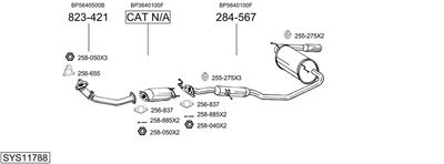 BOSAL SYS11788