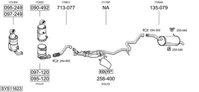 BOSAL SYS11623