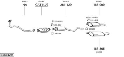 BOSAL SYS04294