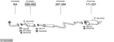 BOSAL SYS03288