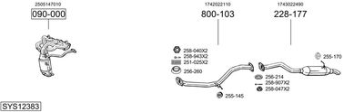 BOSAL SYS12383