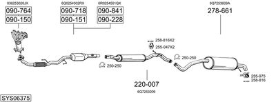 BOSAL SYS06375