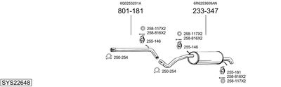 BOSAL SYS22648