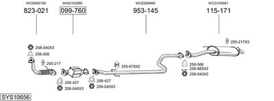 BOSAL SYS10656