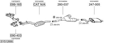 BOSAL SYS12668
