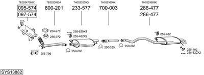 BOSAL SYS13882