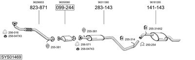 BOSAL SYS01469