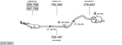 BOSAL SYS13951