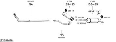 BOSAL SYS18479